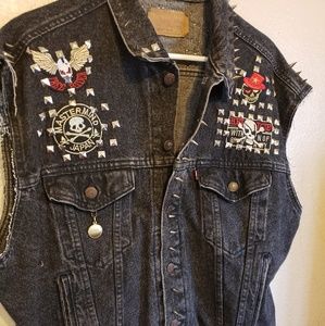 Vest Levis 80 punk rock